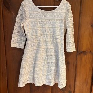 Old Navy Cream Lace Kids Dress